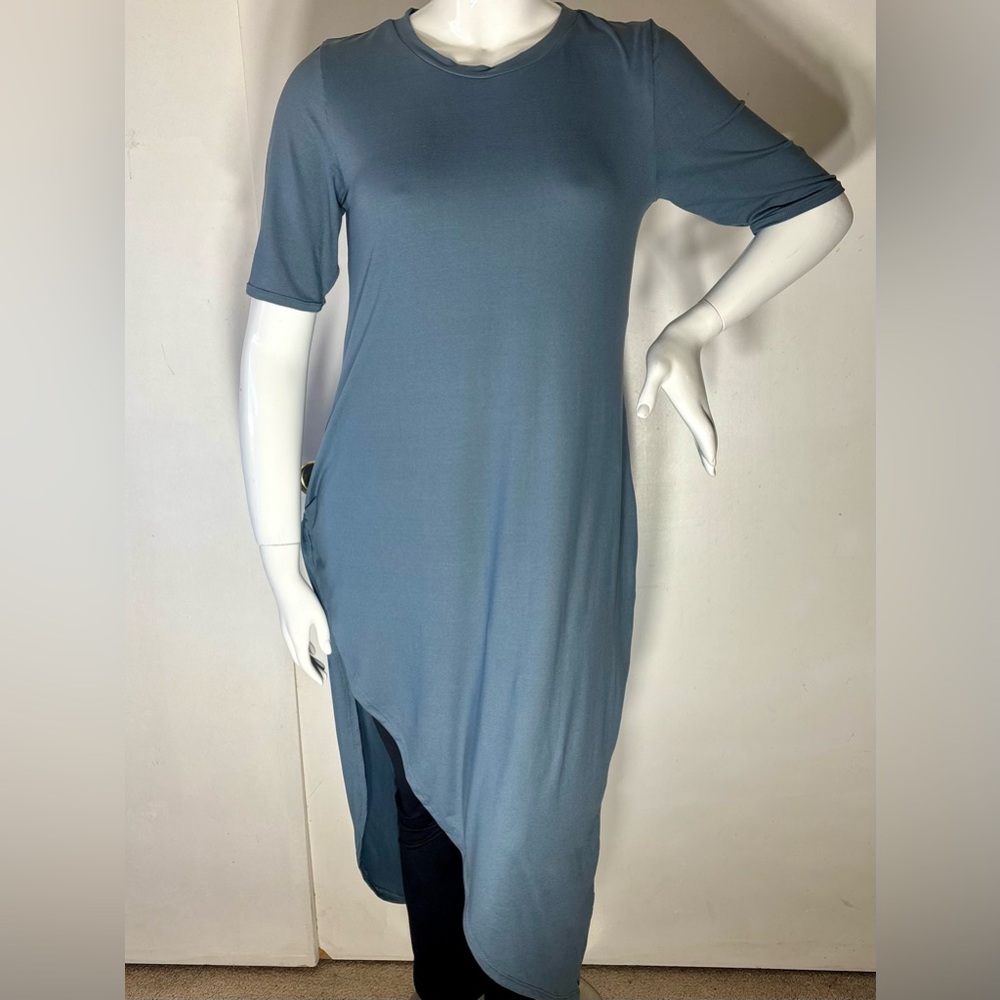 Torrid Elegant Blue Asymmetrical tunic
